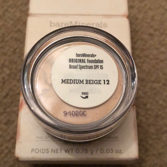 bareMinerals Makeup Bareminerals Foundation Medium Beige Trial Size